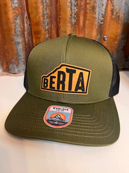 Berta Classic Snapback Hats | Warlock Lid Co | Adjustable Trucker Cap