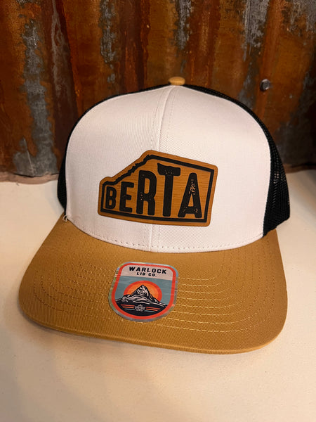 Berta Classic Snapback Hats | Warlock Lid Co | Adjustable Trucker Cap