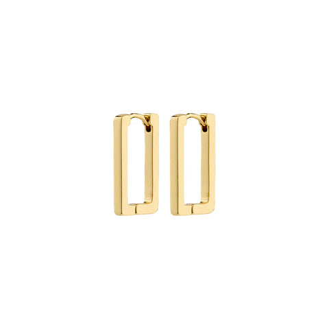 FEEL RECYCLED EARRINGS GOLD-PLATED