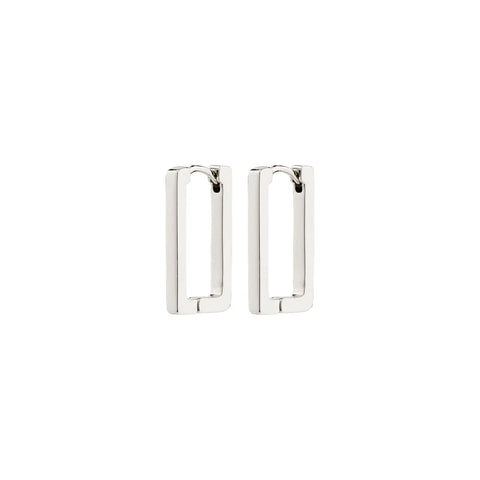 FEEL RECYCLED EARRINGS SILVER-PLATED