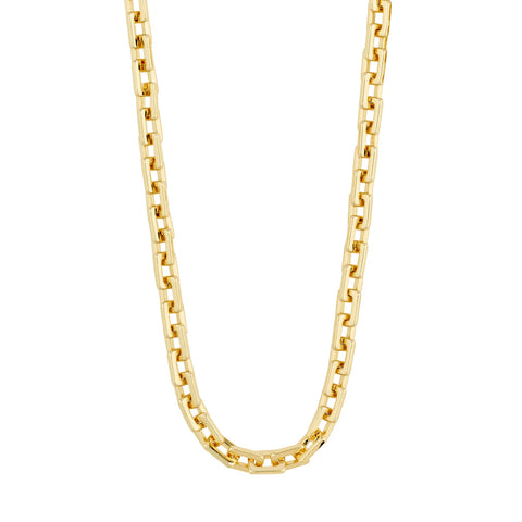 FEEL RECYCLED NECKLACE GOLD-PLATED