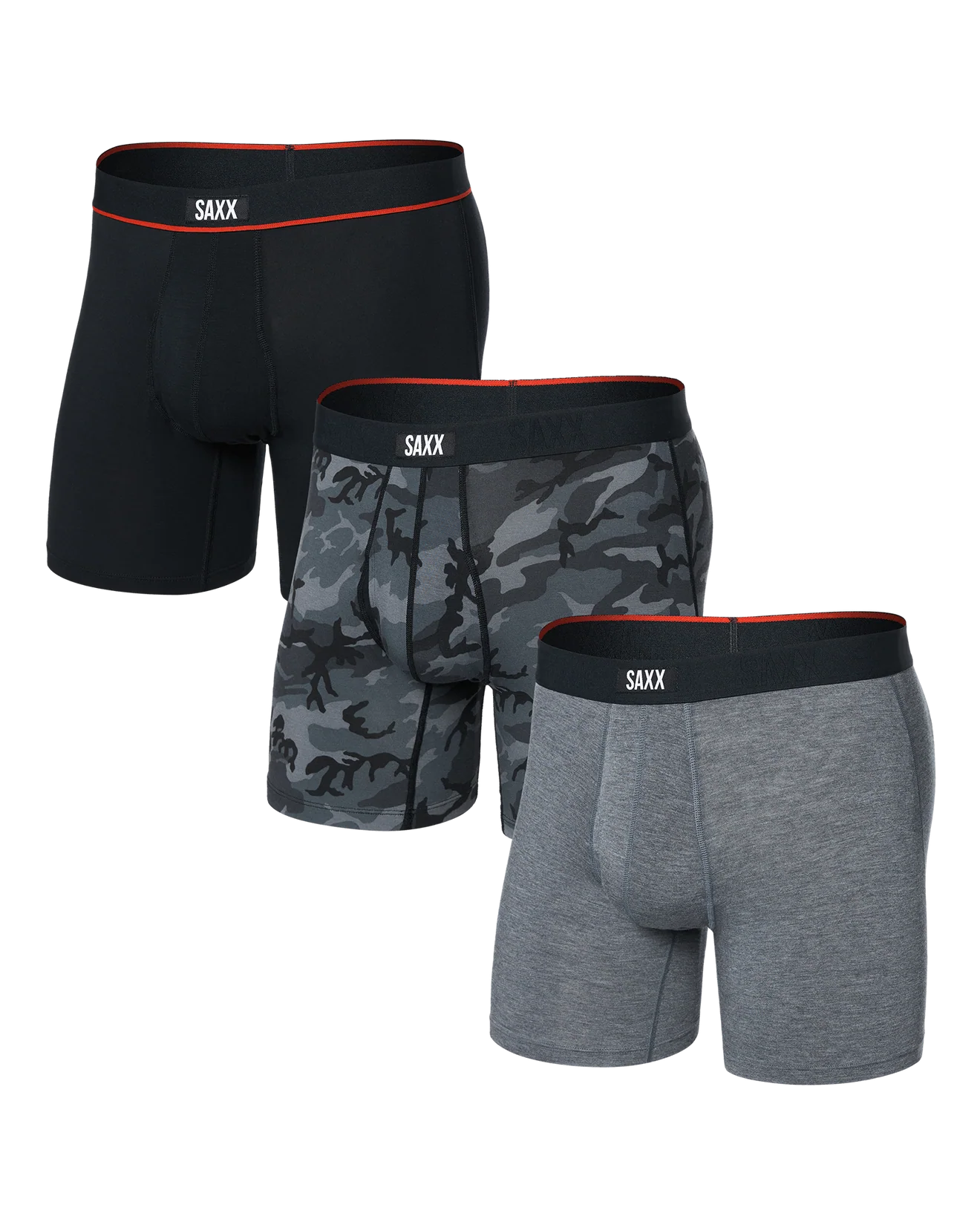 VIBE XTRA SOFT 3 PACK - Wood Camo/Grey Wood/Camo