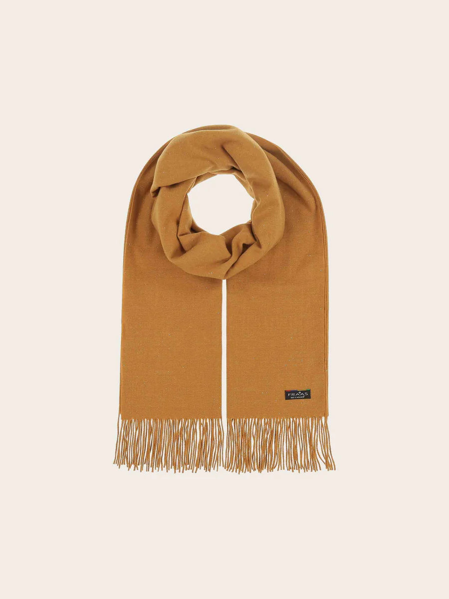 ELEGANT CASHMINK STOLE WITH DELICATE GLITTER