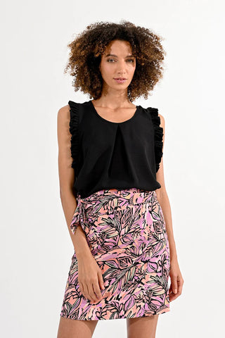 Lizzy Pleated Top