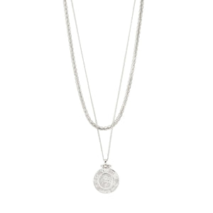 NOMAD necklace - silver plated