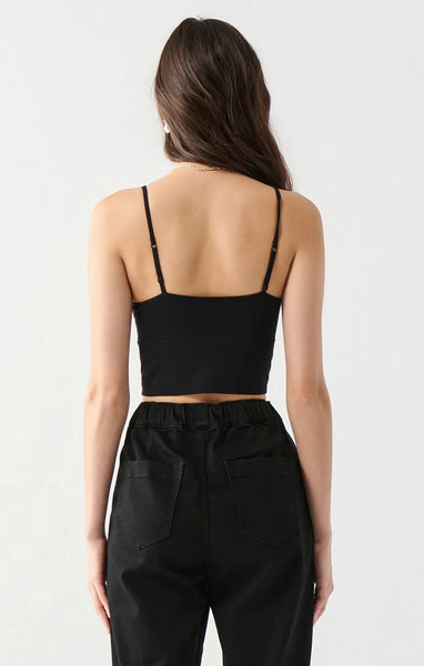 Bella SEAMLESS BRA TOP - Black