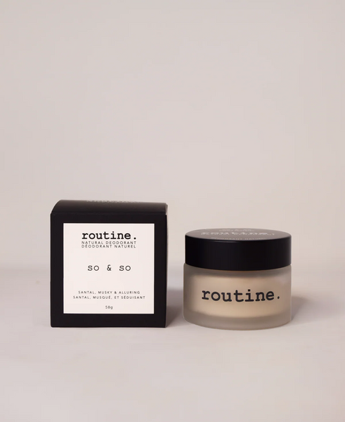 Routine Natural Deodorant Jar,
