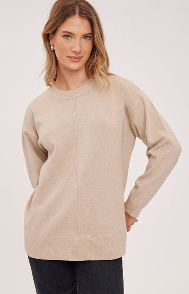 Louella Sweater - Heather Oat