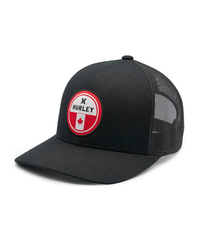 HURLEY LOCAL TRUCKER HAT BLACK 2
