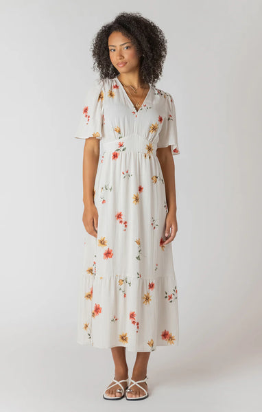 Kya Maxi Dress - Mix Floral