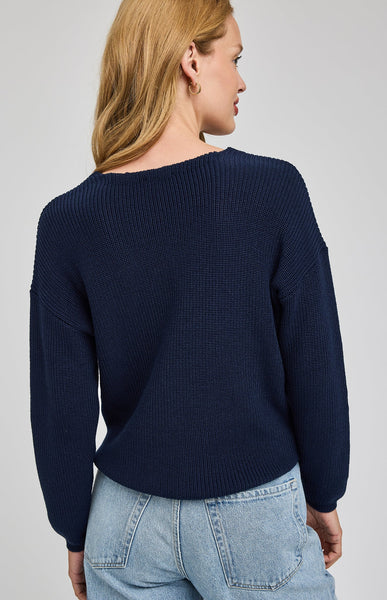 TUCKER PULLOVER - Navy