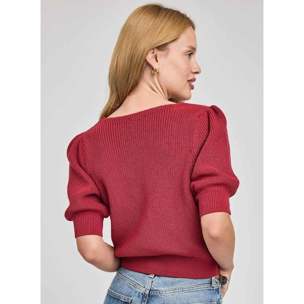 PHOEBE SWEATER - Garnet
