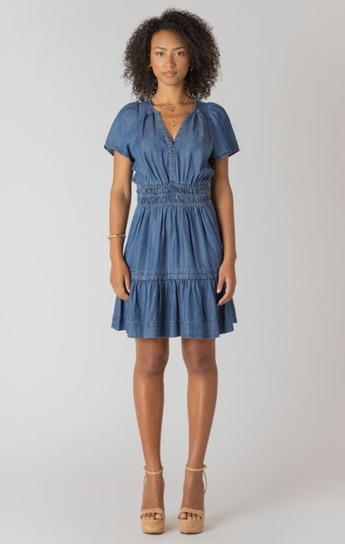 Diana Denim Dress - Medium Indigo
