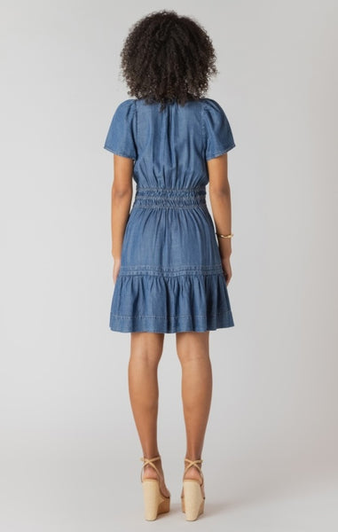 Diana Denim Dress - Medium Indigo
