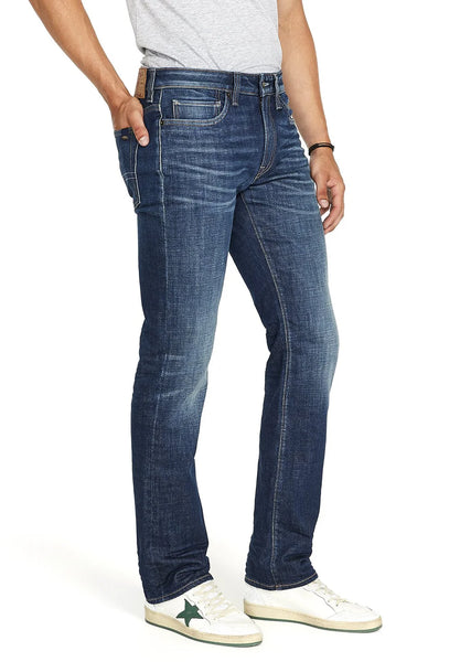 Relaxed Straight Driven - Dark Blue Sanded