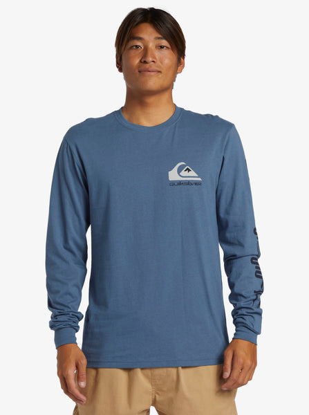 Omni Logo Long Sleeve T-Shirt- Bering Sea