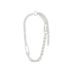 PACE RECYCLED CHAIN NECKLACE- silver
