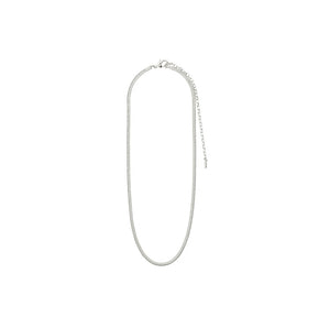 DOMINIQUE RECYCLED NECKLACE- silver