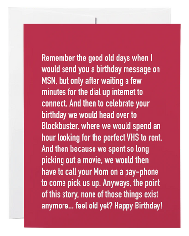 BIRTHDAY VHS - CHATTY CATHY