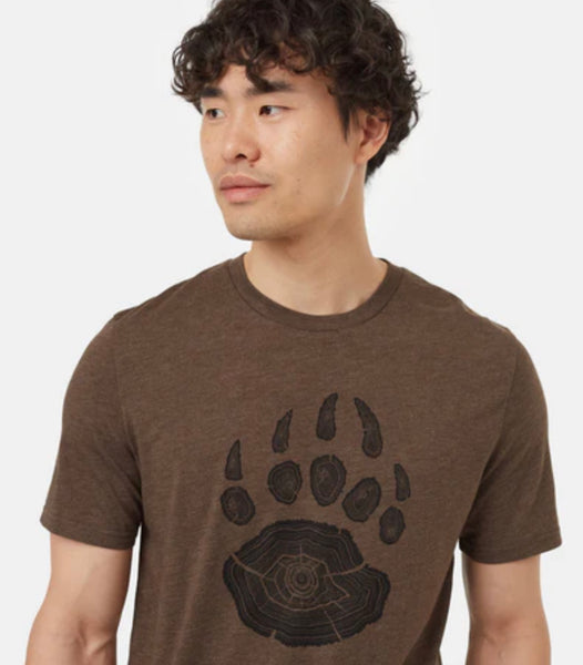 Bear Claw T-Shirt Black Heather/brown