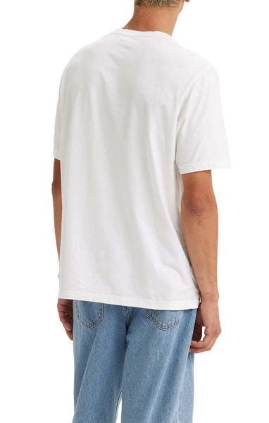 SS RELAXED FIT TEE- White