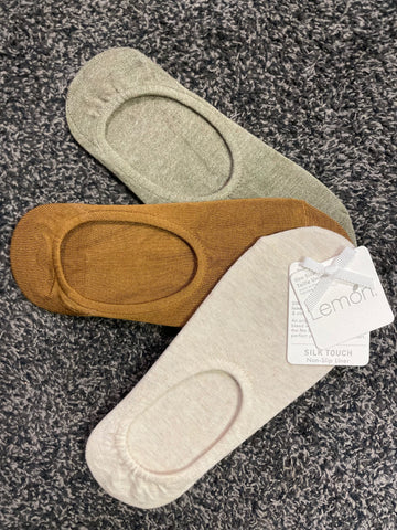 Silk Perfection Liner Sock - 3PK-cream