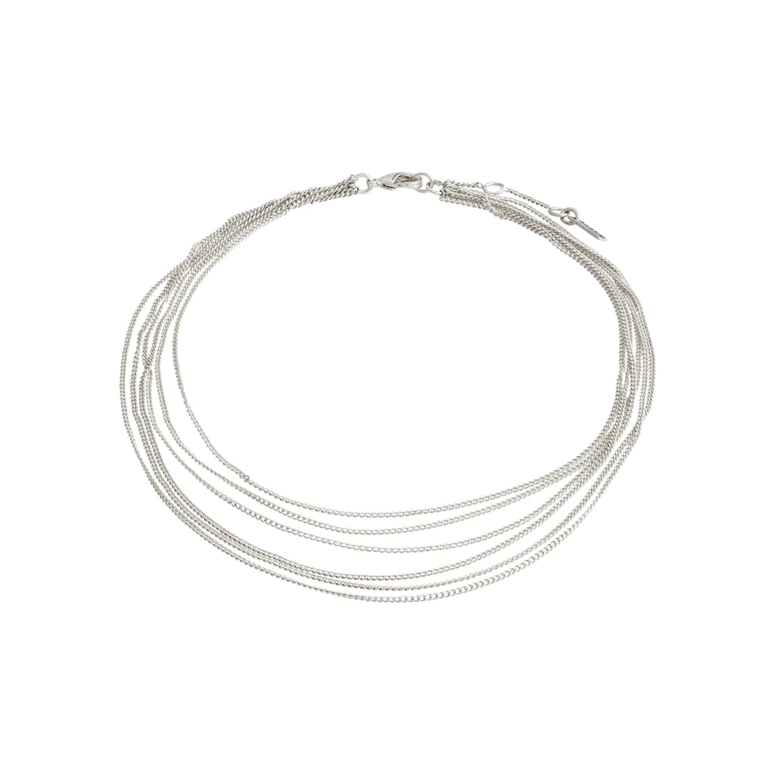 PAUSE RECYCLED ANKLE CHAIN SILVER PLATED
