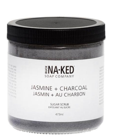 JASMINE + CHARCOAL sugar scrub