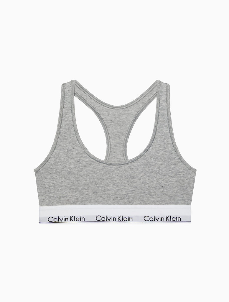 Calvin Klein Cotton Gray Bras & Bra Sets for Women for sale
