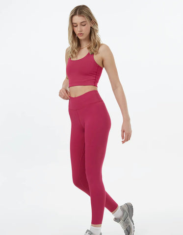 inMotion High Rise Legging- Orchid Flower