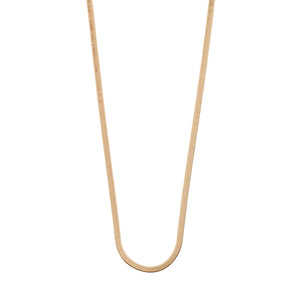 JOANNA GOLD PLATED SNAKE CHAIN-Rose Gold