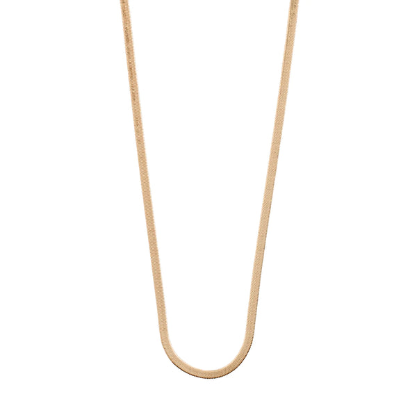 JOANNA GOLD PLATED SNAKE CHAIN-Rose Gold