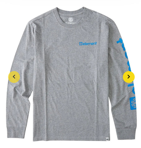 Joint Long Sleeve T-Shirt- Grey