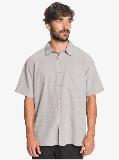 Waterman Centinela Short Sleeve Shirt- Flint Grey