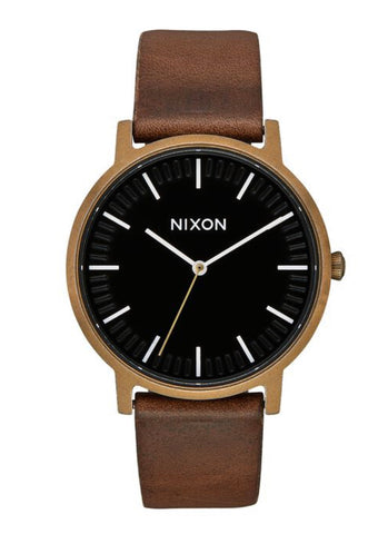 Porter Leather ( Brass/ Black/ Brown)