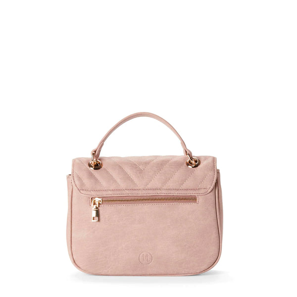 PATTY Quilted Crossbody- Pale Pink