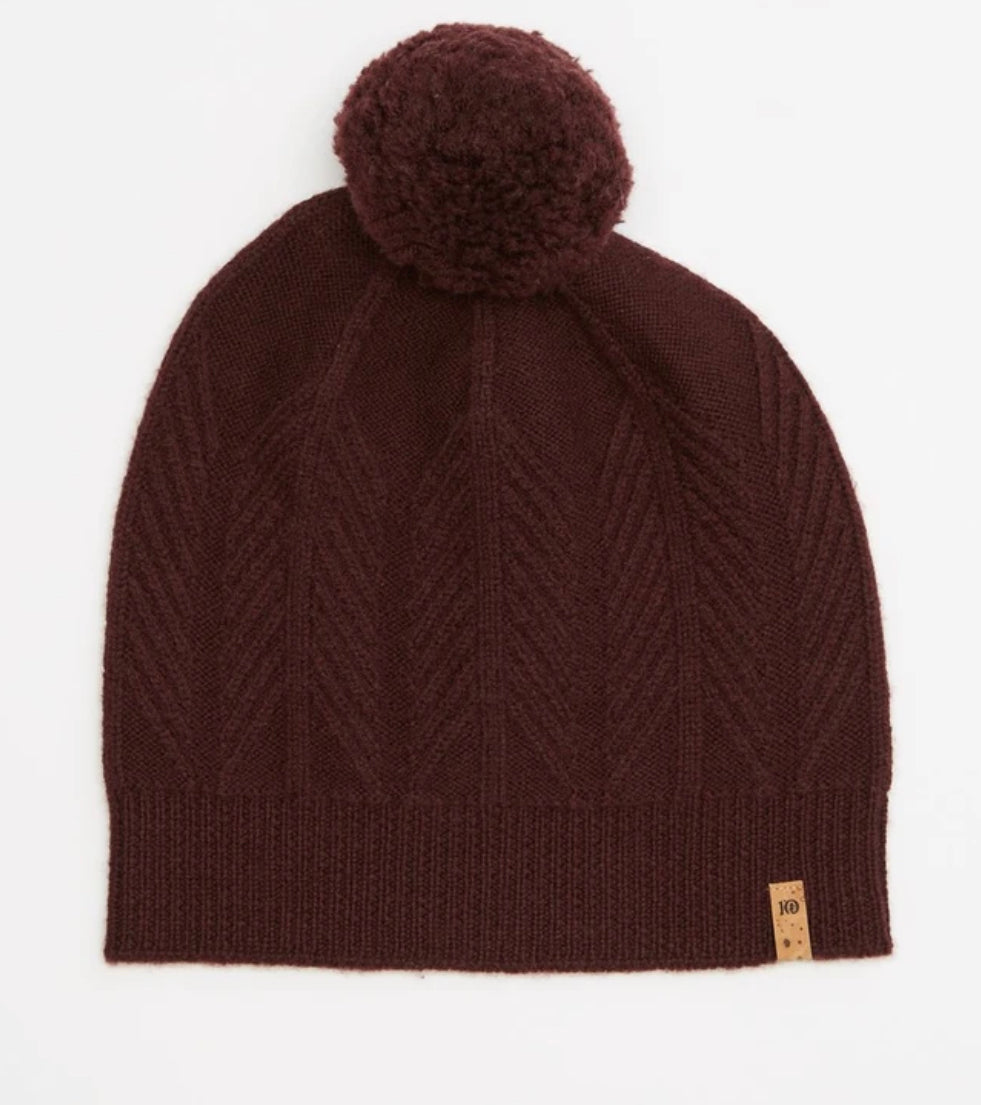 Wool Tree Cable Beanie
