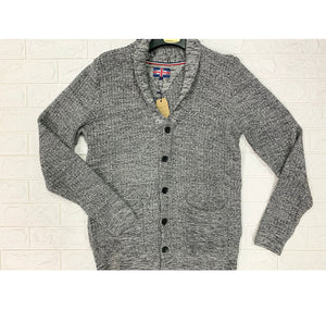 Grey Melange Button Front Cardigan – Johns Barrhead