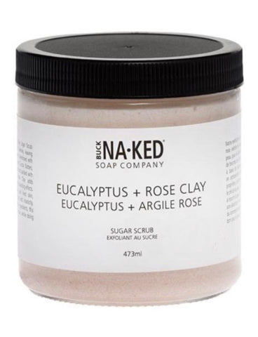 EUCALYPTUS + ROSE CLAY sugar scrub