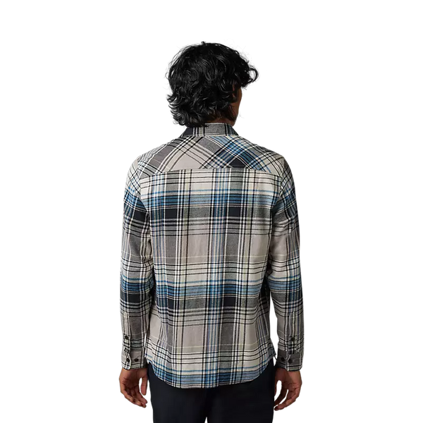TURNOUT UTILITY FLANNEL SHIRT- Taupe