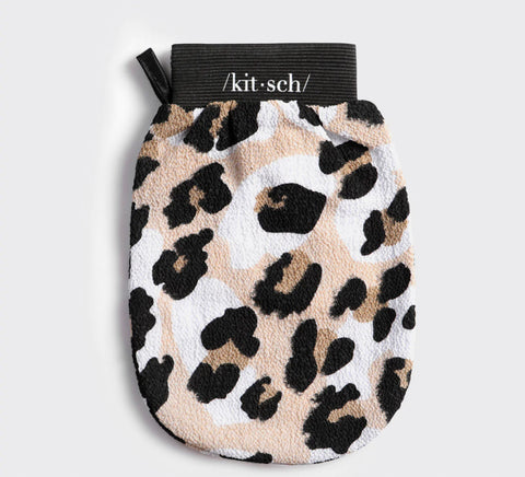 Exfoliating Glove - Leopard