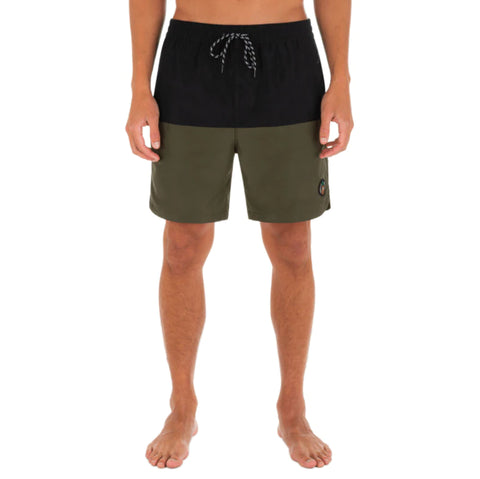 BLOCKED VOLLEY 17" BOARDSHORTS BLACK