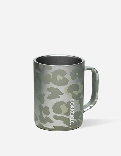 Corkcicle 16oz Coffee Mug- Snow Leopard