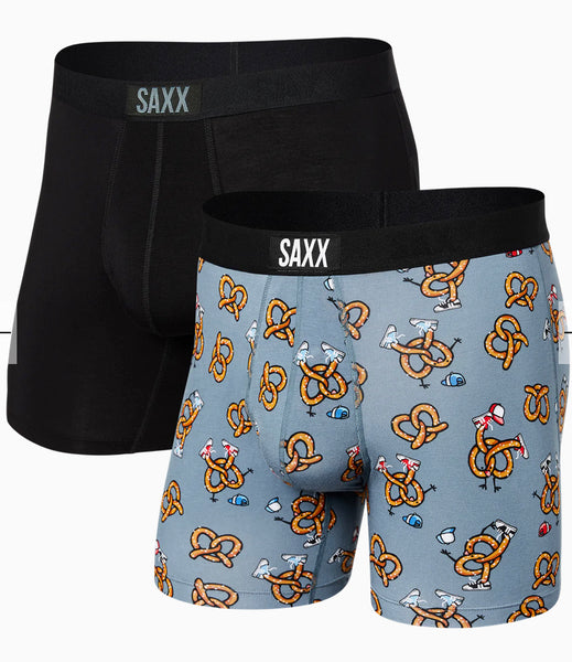 SAXX VIBE Boxer Brief 2pk ( 5 pattern options)