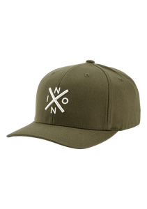 Exchange Flex Fit Hat-Olive/taupe