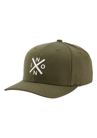 Exchange Flex Fit Hat-Olive/taupe