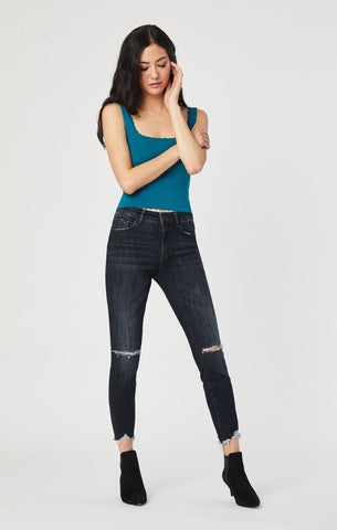 MAVI- Tess High Rise Skinny, Smokey Deep Tribeca
