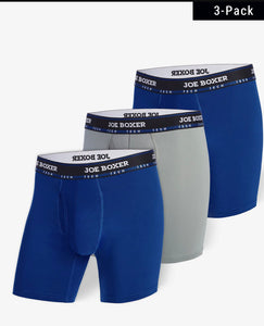 ATHLETIC TECH – BOXER BRIEF | 3-PACK GREY & BLUE
