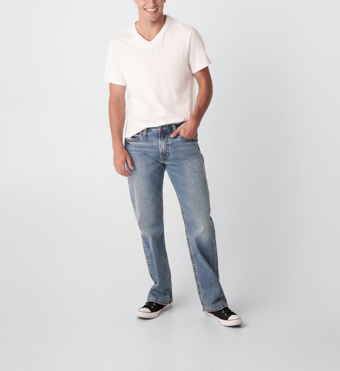 ZAC RELAXED FIT STRAIGHT LEG JEANS
