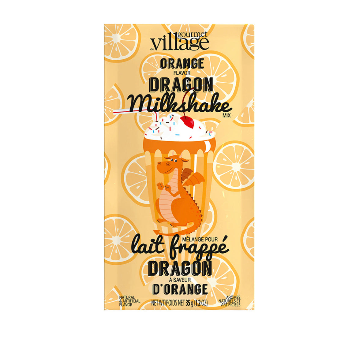 Dragon Orange Milkshake